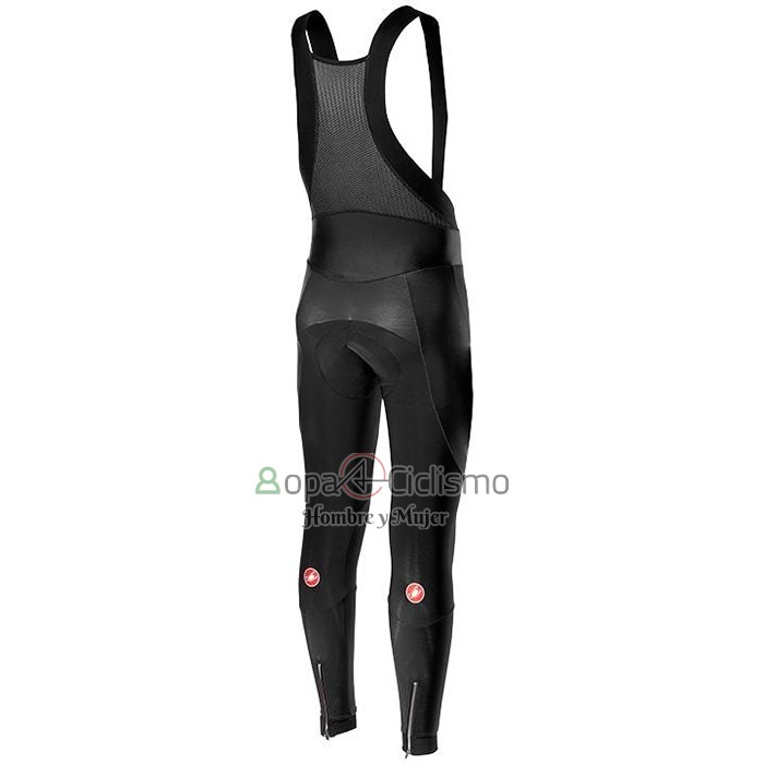 Ineos Ropa Ciclismo Culotte Largo 2020 Mangas Largas Negro Gris
